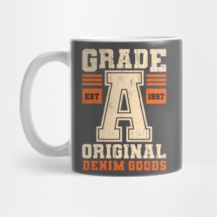 Grade A college university athletic dept vintage retro distressed Mug